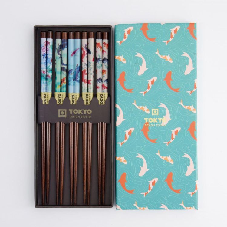 Tokyo Design Studio Chopsticks Goldfish 5 paar (Multi) - Panache (Koksijde)