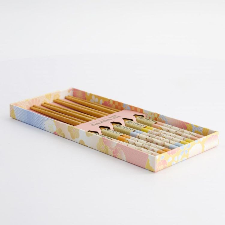 Tokyo Design Studio Chopsticks Kawaii Cats 5 paar (Multi) - Panache (Koksijde)