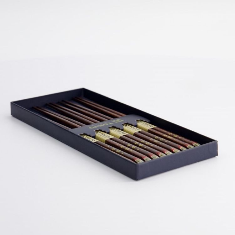 Tokyo Design Studio Chopsticks lucky cat 5 paar (Multi) - Panache (Koksijde)