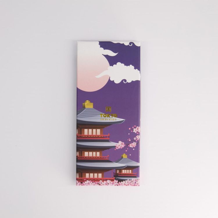 Tokyo Design Studio Chopsticks Purple Temple 5 paar (Paars) - Panache (Koksijde)