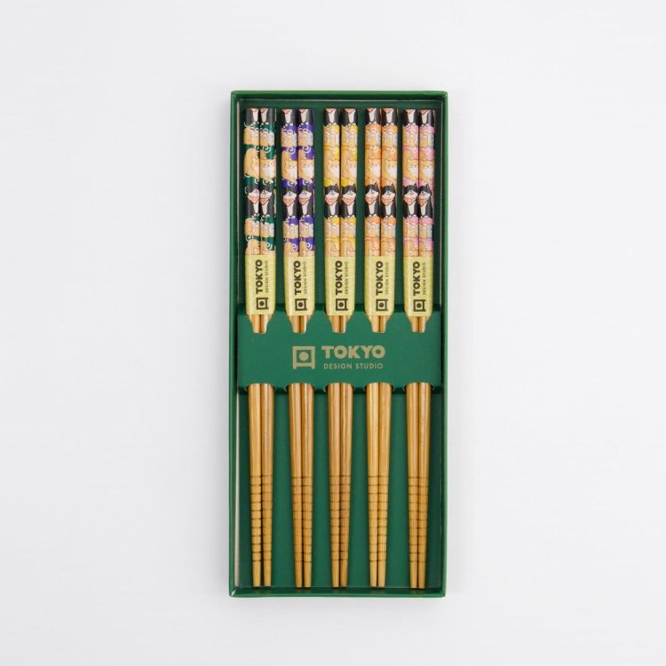 Tokyo Design Studio Chopsticks Shiba 5 paar (Multi) - Panache (Koksijde)