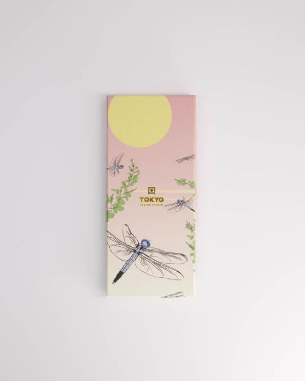 Tokyo Design Studio Chopsticks Wooden Pink Dragonfly 5paar (Pink) - Panache (Koksijde)