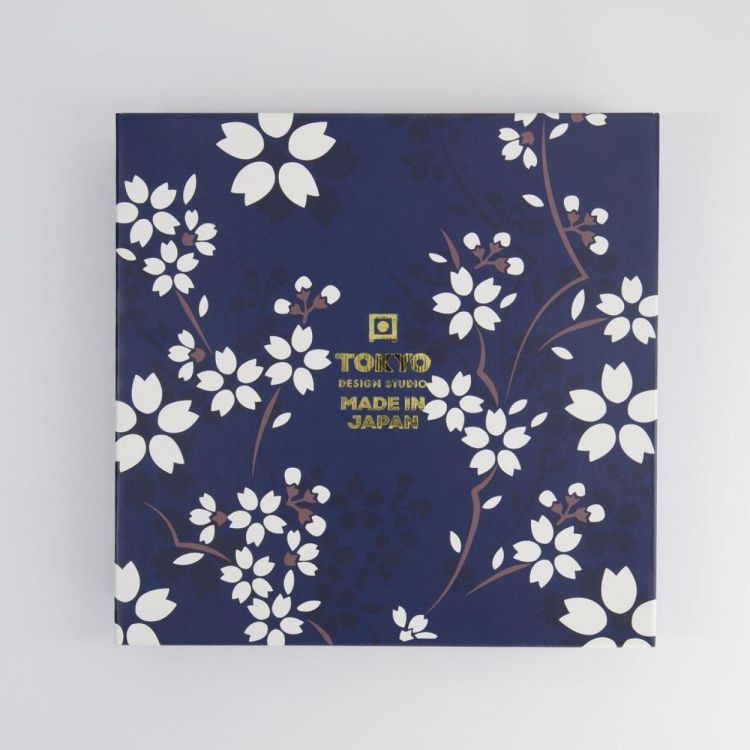 Tokyo Design Studio Cobalt Blue Sakura Sushi plate set (Blue) - Panache (Koksijde)