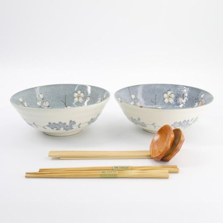 Tokyo Design Studio Fujisakura Ramen set 21cm 1000ml (Blue) - Panache (Koksijde)