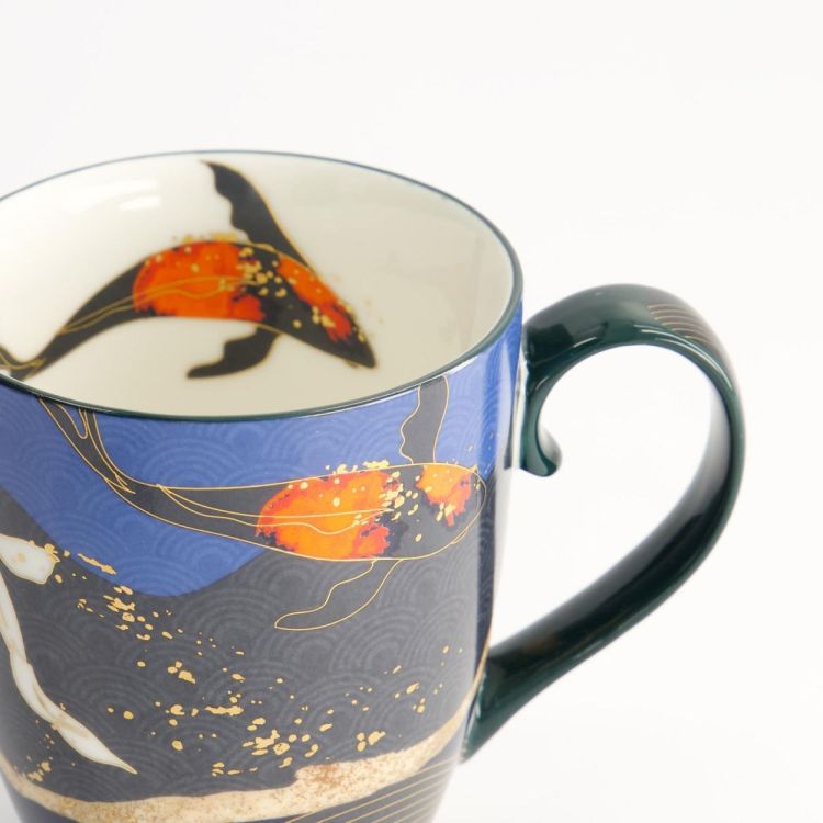 Tokyo Design Studio Kawaii Goldfish Blue mug 380ml (Multi) - Panache (Koksijde)