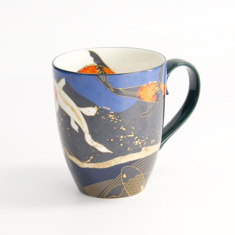 Tokyo Design Studio Kawaii Goldfish Blue mug 380ml (Multi) - Panache (Koksijde)