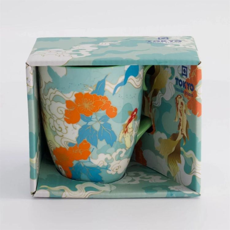 Tokyo Design Studio Kawaii Goldfish mug 380ml (Blauw) - Panache (Koksijde)