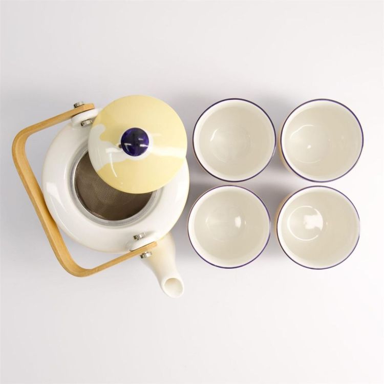 Tokyo Design Studio Kawaii Hokusai Tea set (Blauw) - Panache (Koksijde)