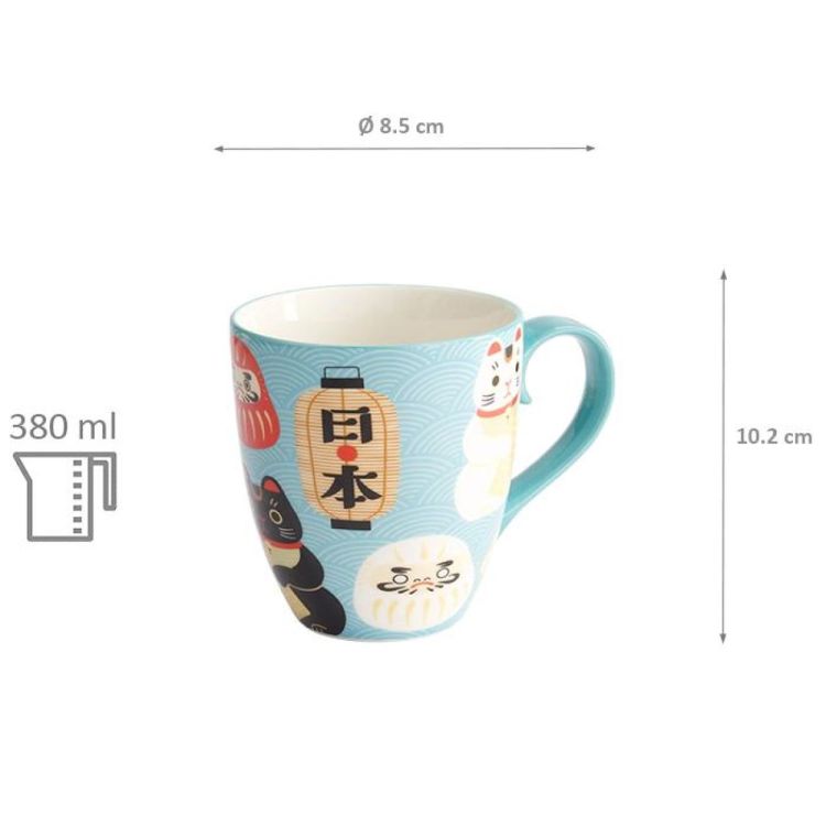 Tokyo Design Studio Kawaii Japan-A mug 380ml (Multi) - Panache (Koksijde)