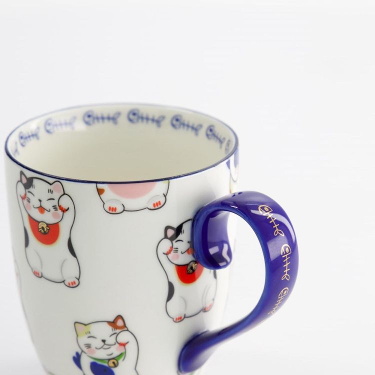 Tokyo Design Studio Kawaii Lucky Cat Classic mug 380ml (White) - Panache (Koksijde)