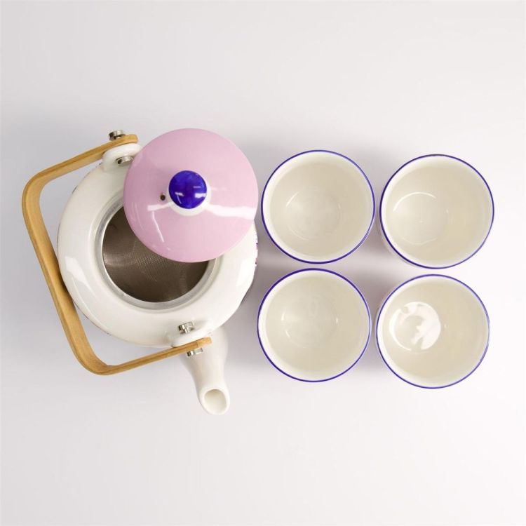 Tokyo Design Studio Kawaii Maiko Tea set (Paars) - Panache (Koksijde)