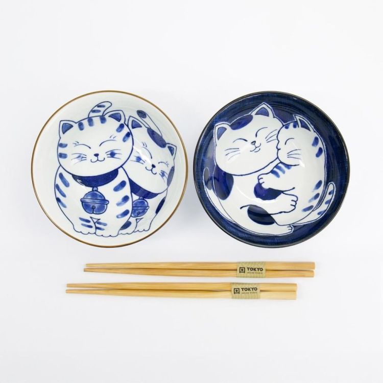 Tokyo Design Studio Kawaii Bowl set (Blue) - Panache (Koksijde)