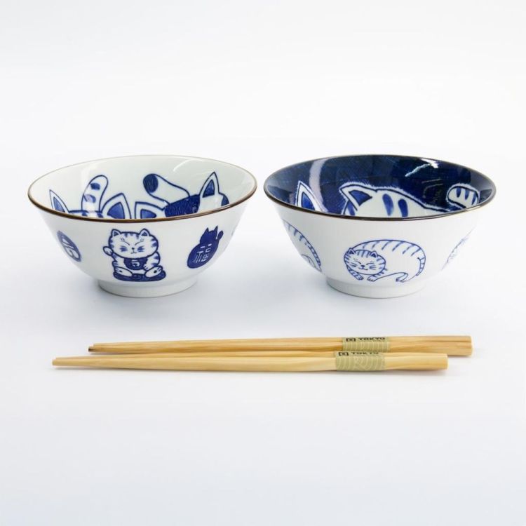 Tokyo Design Studio Kawaii Bowl set (Blue) - Panache (Koksijde)