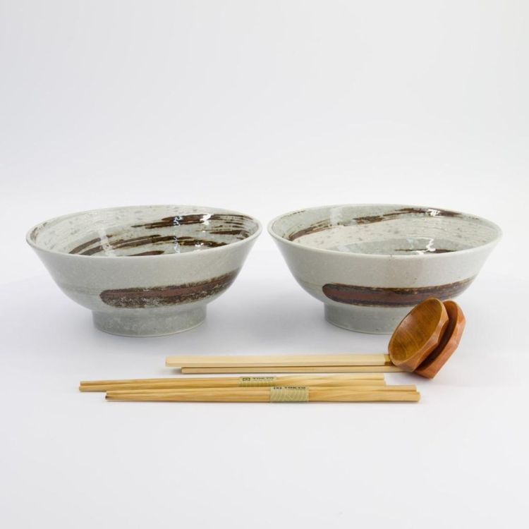 Tokyo Design Studio Masamura Naruto Ramen set 21cm 1300ml (Brown) - Panache (Koksijde)