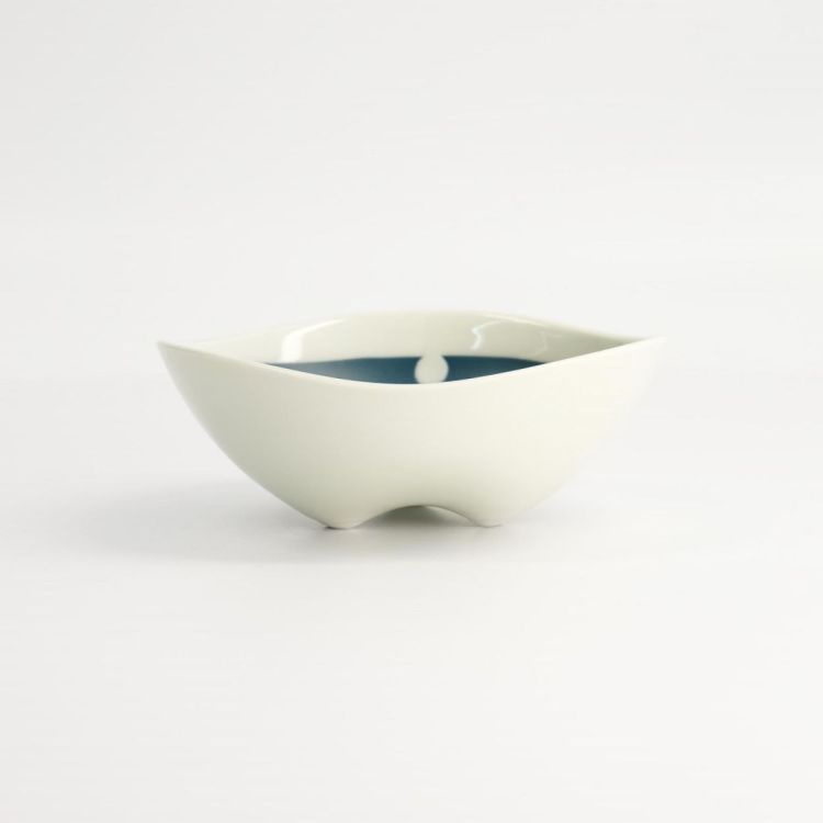 Tokyo Design Studio Neko Maruke Cat Bowl 13x5cm 220ml (Blauw) - Panache (Koksijde)