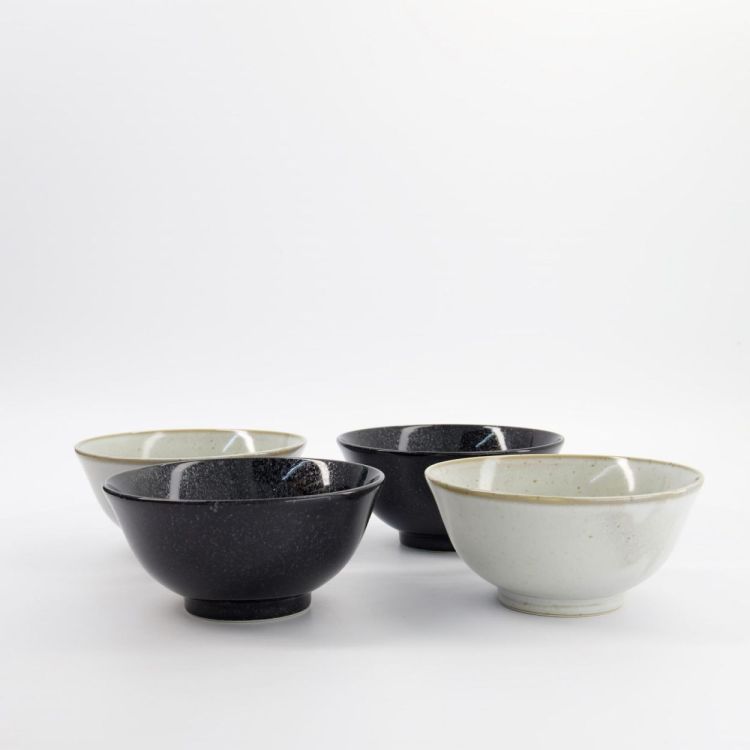 Tokyo Design Studio Set 4 Sakura Tayo bowls 650ml Ø15cm (Multi) - Panache (Koksijde)