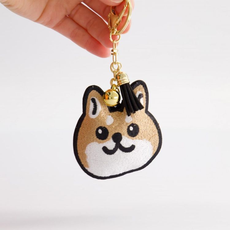 Tokyo Design Studio Sleutelhanger Shiba-Dog face (Multi) - Panache (Koksijde)