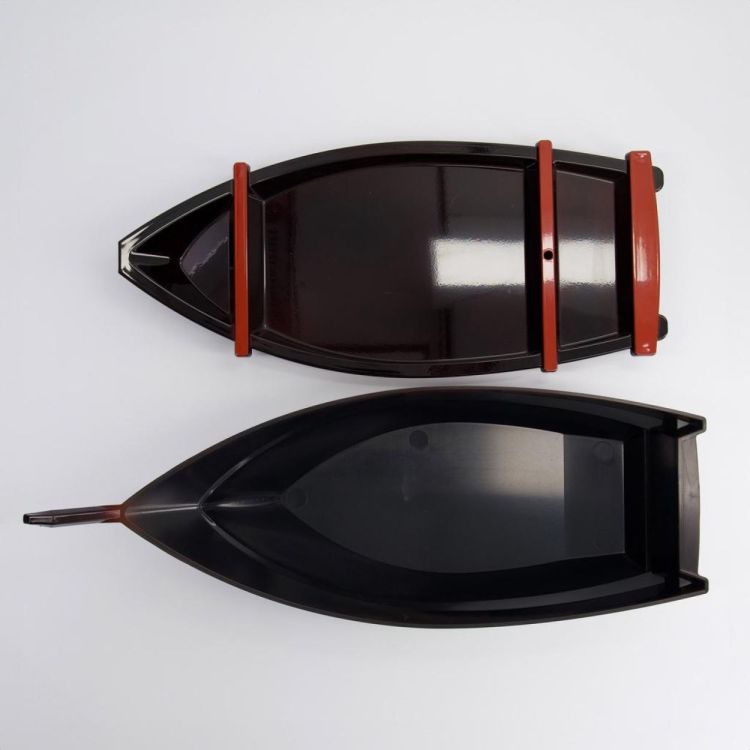Tokyo Design Studio Sushiboot lakwerk 46x18cm (Brown) - Panache (Koksijde)