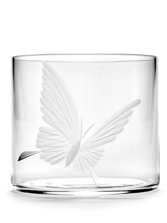 Tomorrowland 4 verres à eau gravés 380ml - Unity (Black & White) - Panache (Koksijde)