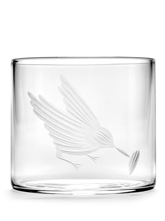 Tomorrowland 4 verres à eau gravés 380ml - Unity (Black & White) - Panache (Koksijde)