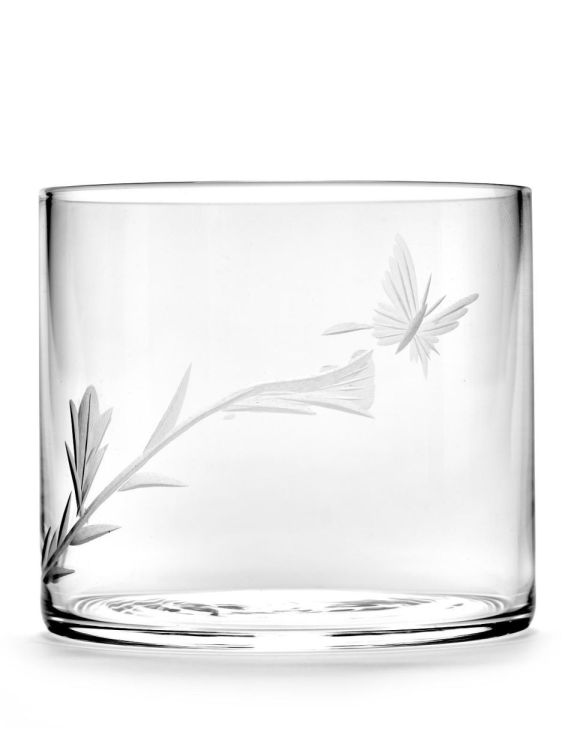 Tomorrowland 4 verres à eau gravés 380ml - Unity (Black & White) - Panache (Koksijde)