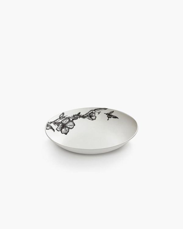 Tomorrowland Kom ovaal M Ø23cm Magical Blossom - Unity (Black & White) - Panache (Koksijde)