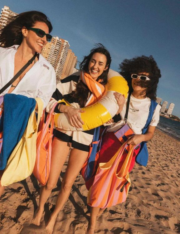 Notabag Tote Notabag Vanilla Stripes (Vanilla Stripes) - Panache (Koksijde)