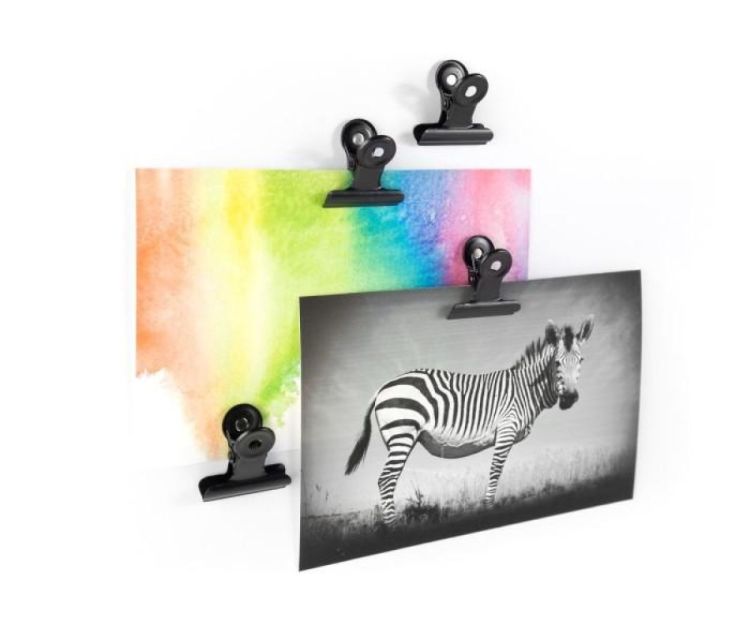 Trendform Magnet Clip Graffa Black 4pcs (Zwart) - Panache (Koksijde)