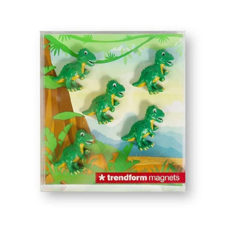 Trendform Magnet Dino 5pcs (Groen) - Panache (Koksijde)