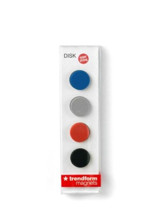 Trendform Magnet Disk assorted 4pcs (assorti) - Panache (Koksijde)