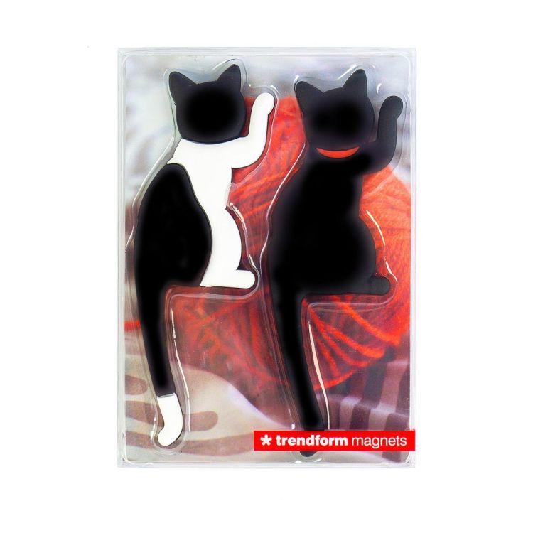 Trendform Magnet Hook Kitty 2pcs (Wit-Zwart) - Panache (Koksijde)