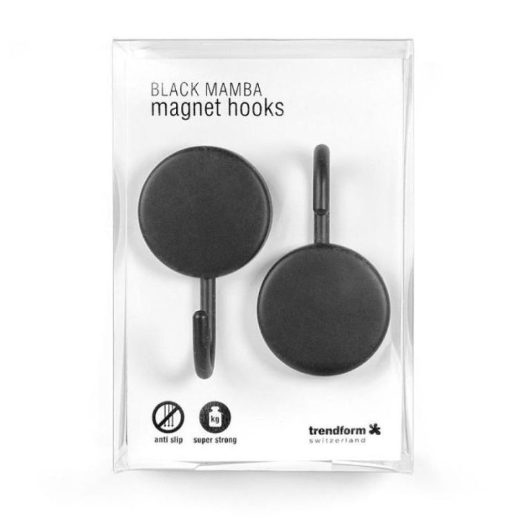 Trendform Magnet Hook Mamba 2pcs (Zwart) - Panache (Koksijde)