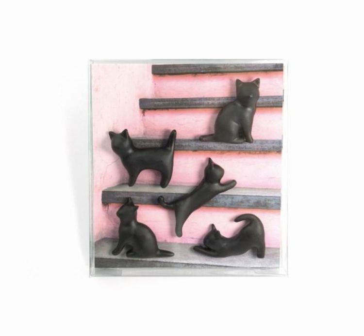 Trendform Magnet Meow 5pcs (Zwart) - Panache (Koksijde)