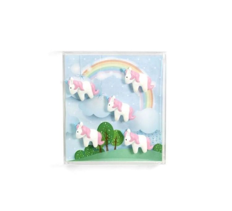 Trendform Magnet Unicorn 5pcs (Wit/Roze) - Panache (Koksijde)