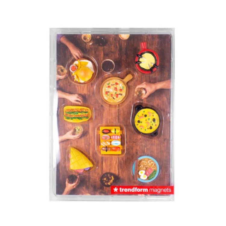 Trendform Magnet World Food 8 pieces (Multi) - Panache (Koksijde)