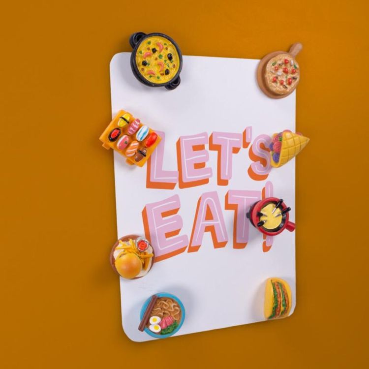 Trendform Magnet World Food 8 pieces (Multi) - Panache (Koksijde)