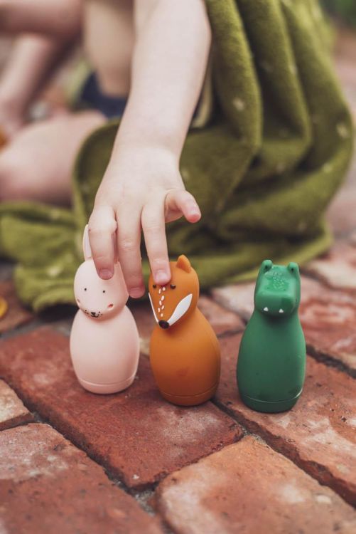 Trixie Jouet de bain animaux à asperger - Mrs. Rabbit & Mr. Fox (Multi) - Panache (Koksijde)