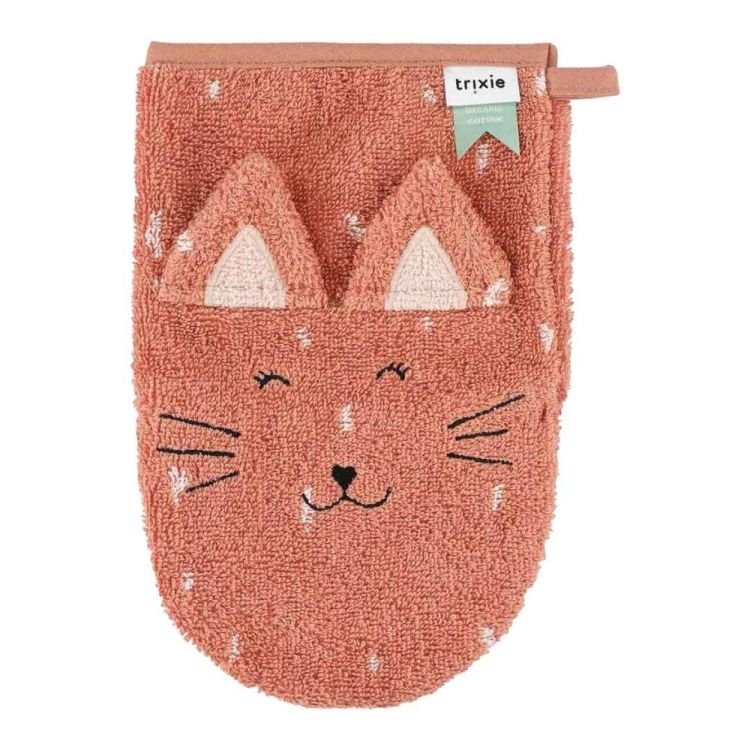 Trixie Set 2 washandjes - Mrs. Cat & Mrs. Peacock (Multi) - Panache (Koksijde)