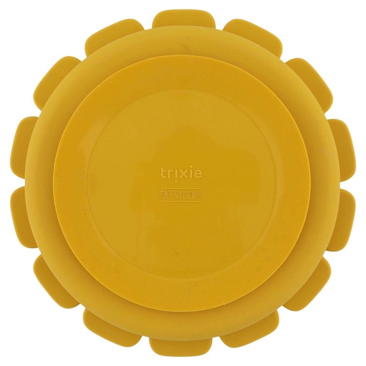 Trixie Siliconen bord met vakjes en zuignap - Mr. Lion () - Panache (Koksijde)