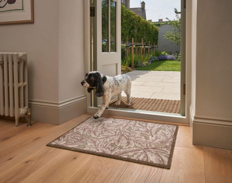 Turtle Mat Acanthus Brown 60x85cm (Brown) - Panache (Koksijde)