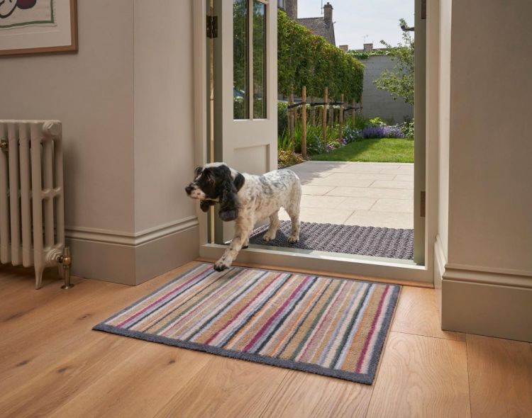 Turtle Mat Muted Stripe 60x85cm (Multi) - Panache (Koksijde)