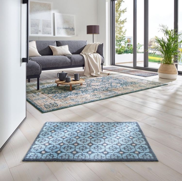 Turtle Mat Parterre Blue 60x85cm (Blue) - Panache (Koksijde)