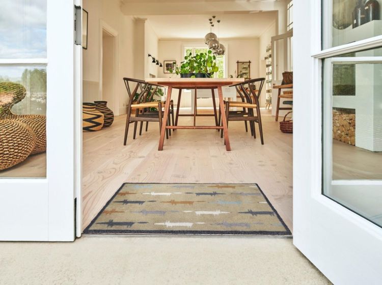 Turtle Mat Running Mr Fox 60x85cm (Multi) - Panache (Koksijde)