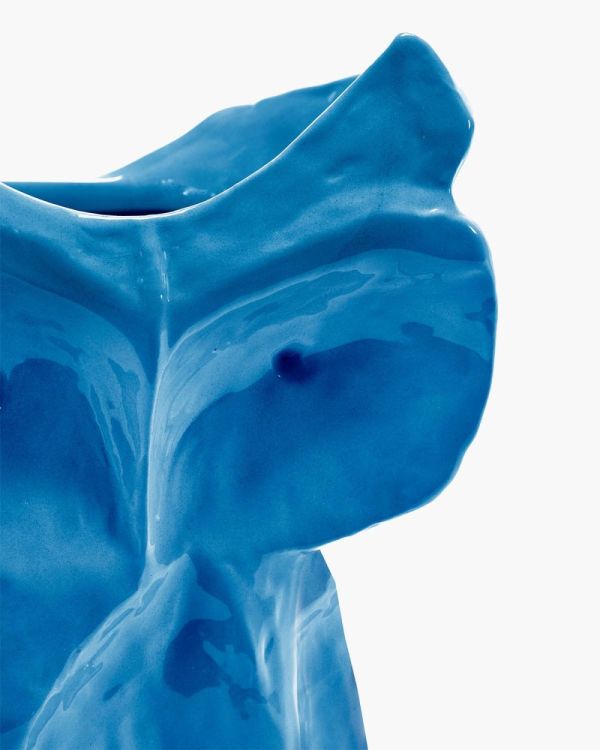 Marni Owl Vase S After Midnight Marni (Blauw) - Panache (Koksijde)