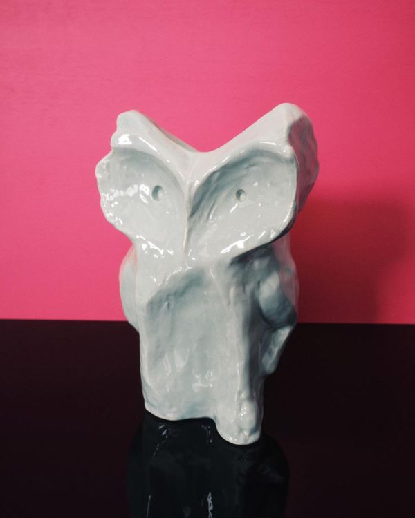 Marni Owl Vase S After Midnight Marni (Lichtblauw) - Panache (Koksijde)