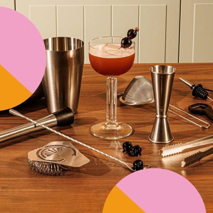 Vacu vin Set cocktail Bar in a Box Cocktail Lover (Inox) - Panache (Koksijde)