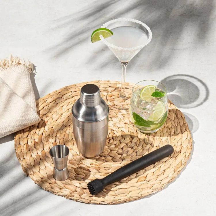 Vacu vin Set cocktail Bar in a Box Starter (Inox) - Panache (Koksijde)