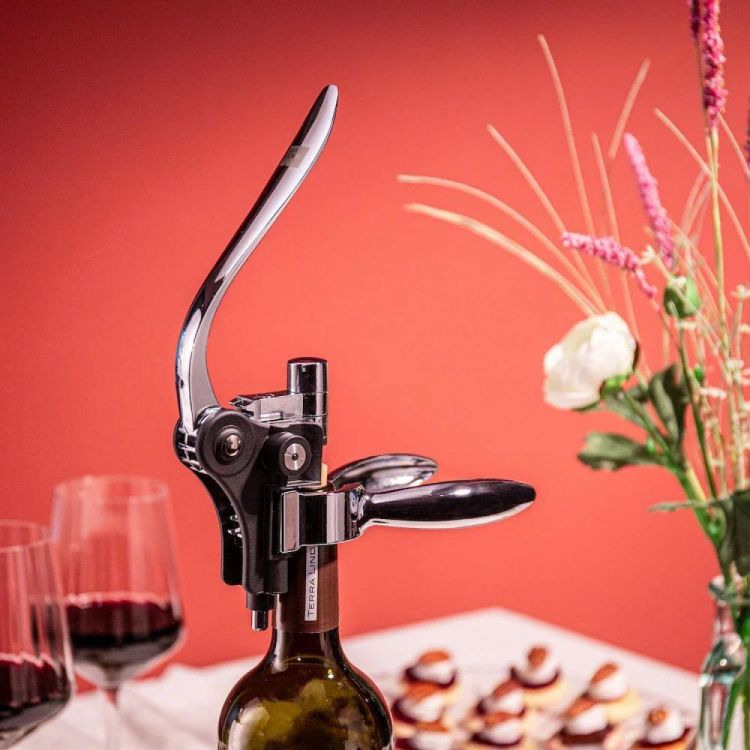 Vacu vin Hefboomkurkentrekker (Black) - Panache (Koksijde)