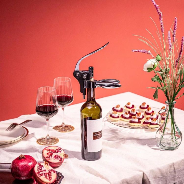 Vacu vin Hefboomkurkentrekker (Black) - Panache (Koksijde)