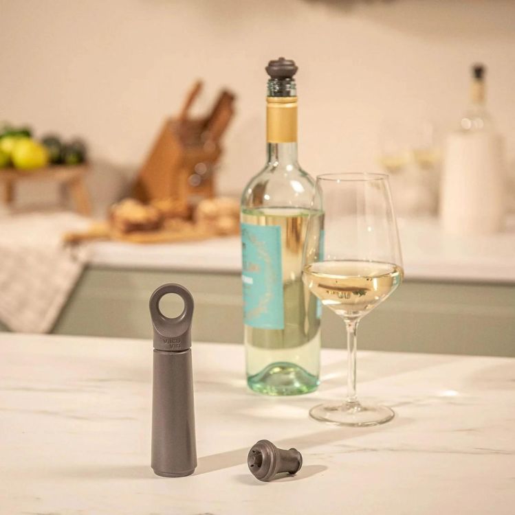 Vacu vin Pompe à vin sous vide Loop (Graphite) - Panache (Koksijde)